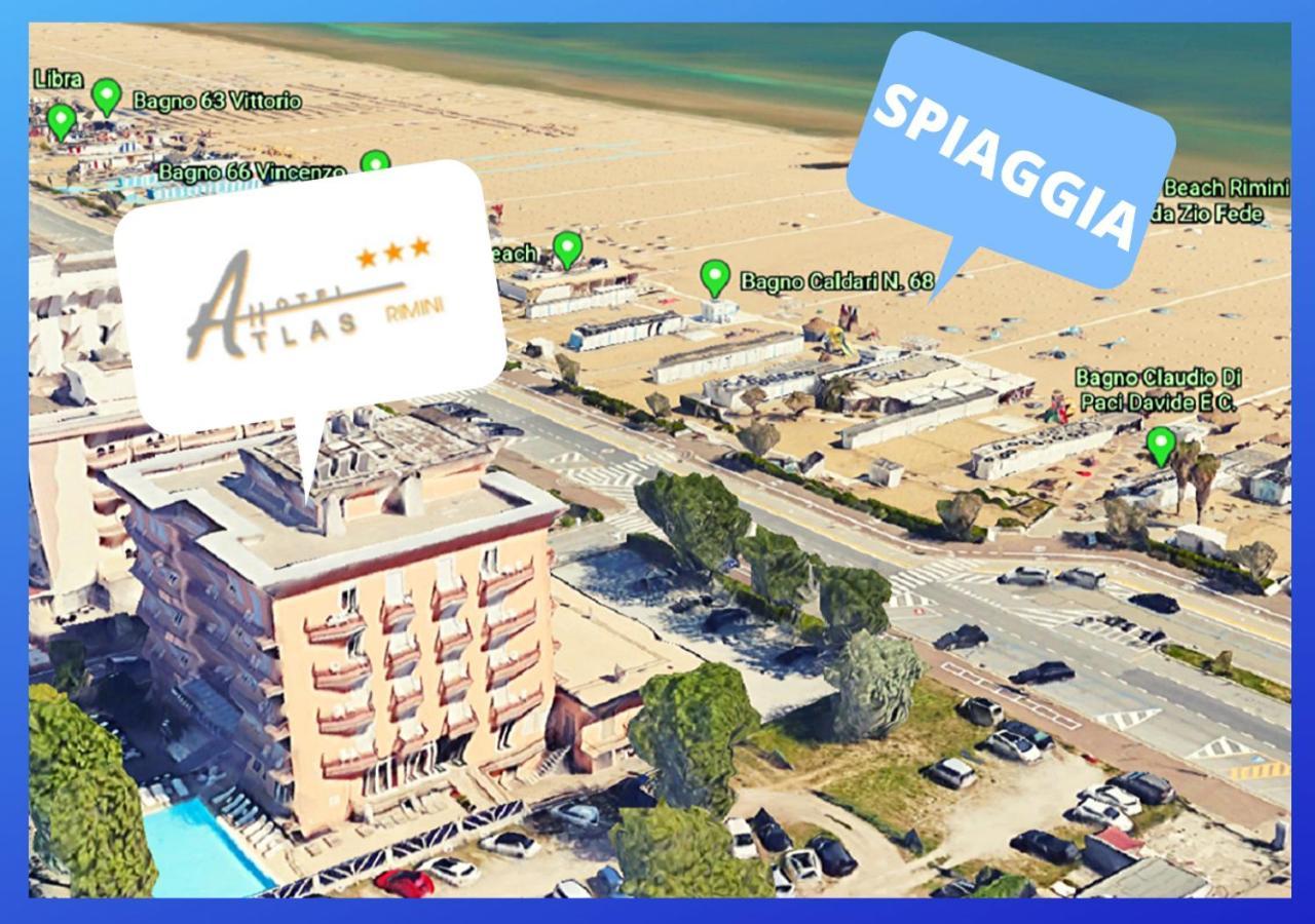 Hotel Atlas Rimini Exterior foto